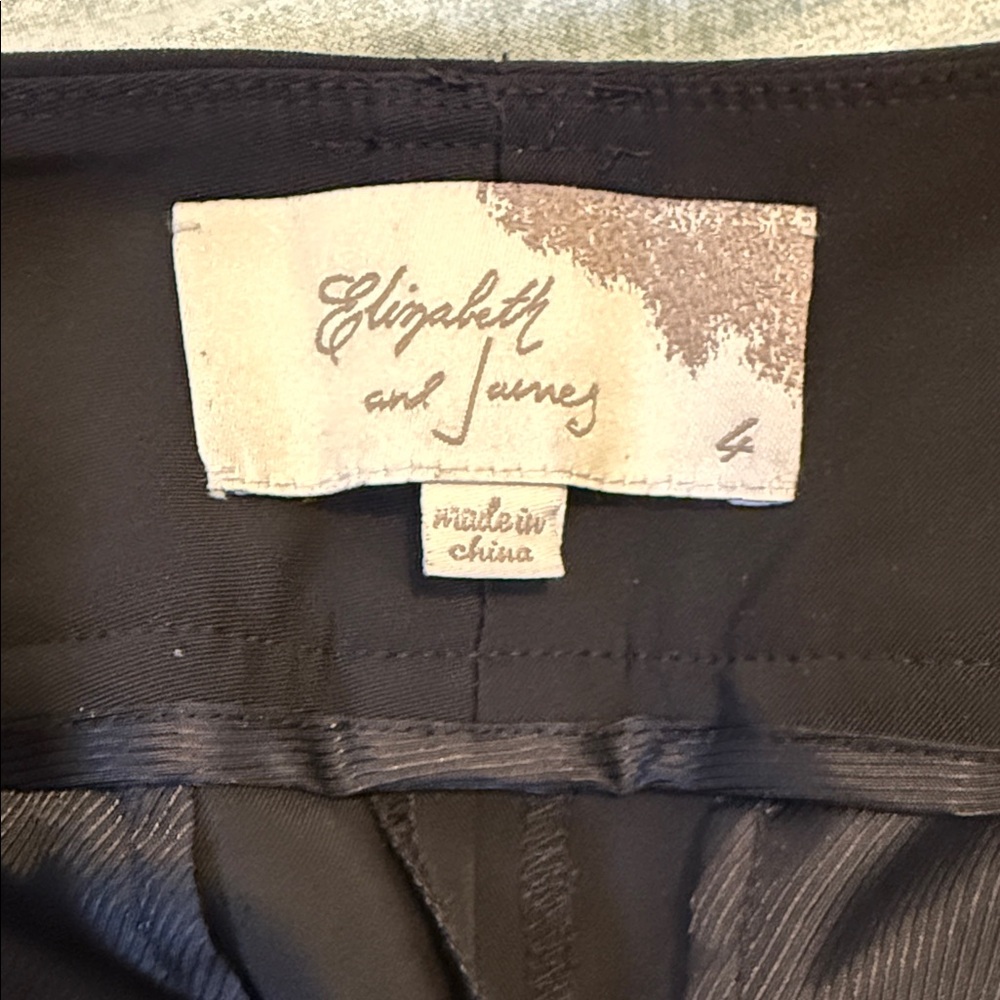 Elizabeth And James Midnight Black Garment View 2